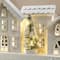 Glitzhome; Glitzhome® Lighted Wooden Snowy Village Christmas Table Décor; Category:Christmas Tabletop Decor; Image:7